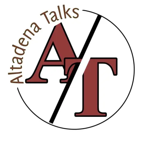 Altadena Talks Podcast Logo